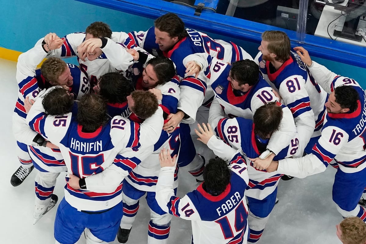 After the Olympics, a Letter to my Teenage Hockey-Playing Son